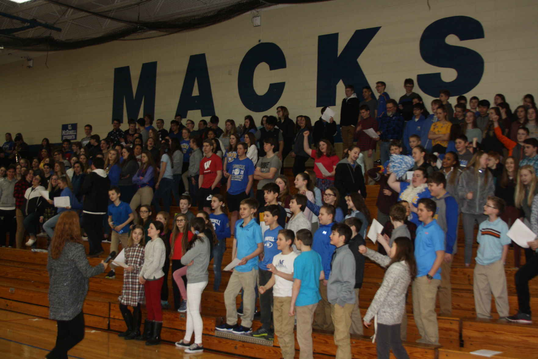 McDonell Pep Assembly